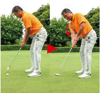 パターの肩の動かし方 縦 横 による2つのストロークと各打ち方の特徴 メリット ゴルフサプリ