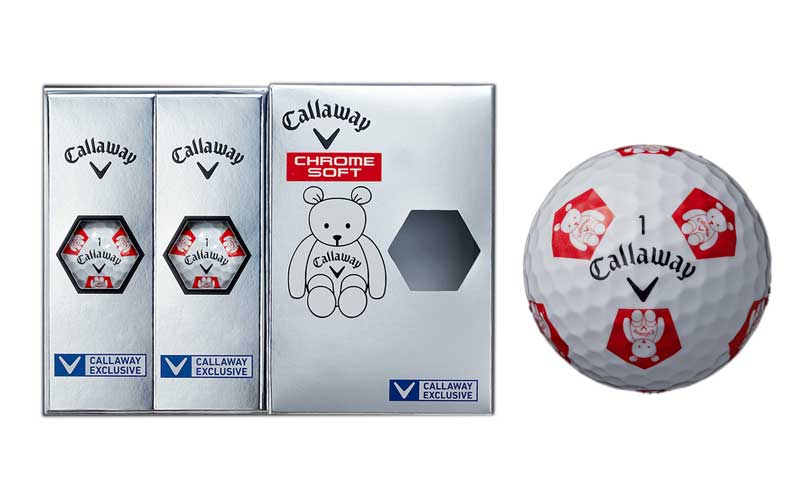 キャロウェイ最新ボール Chrome Soft Chrome Soft X Truvis Callaway Bear が数量限定発売 ゴルフサプリ