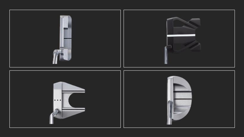 パター,ネック形状