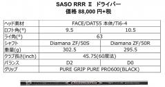 FDR｜SASO RRR IIドライバー登場！空気抵抗を減らしヘッドスピードを最大化｜ゴルフサプリ