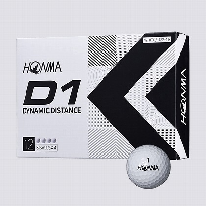 本間ゴルフ HONMA D1 ゴルフボール(2022モデル)