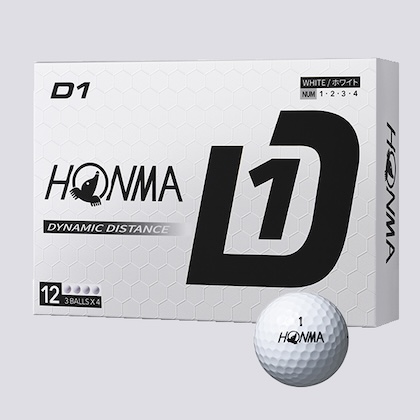 本間ゴルフ HONMA D1 ゴルフボール（2024）