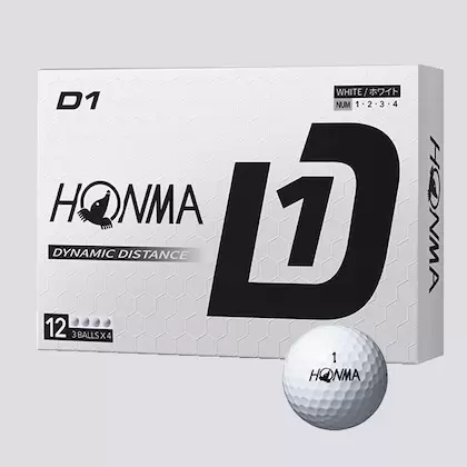 本間ゴルフ HONMA D1 ゴルフボール（2024モデル）