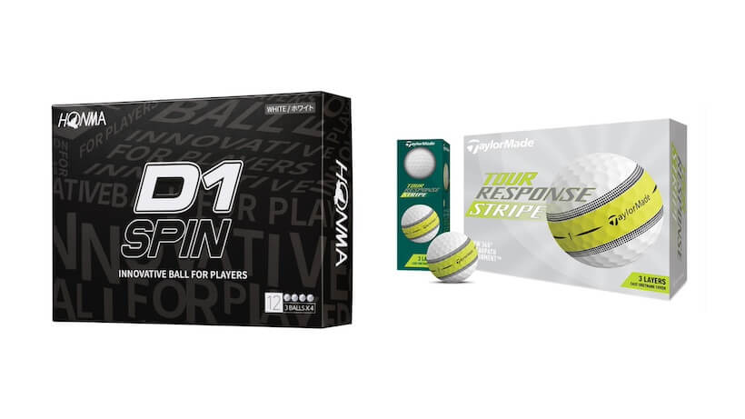 バランス型の第3系ゴルフボール