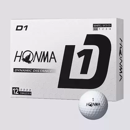 本間ゴルフ HONMA D1 ゴルフボール（2024）