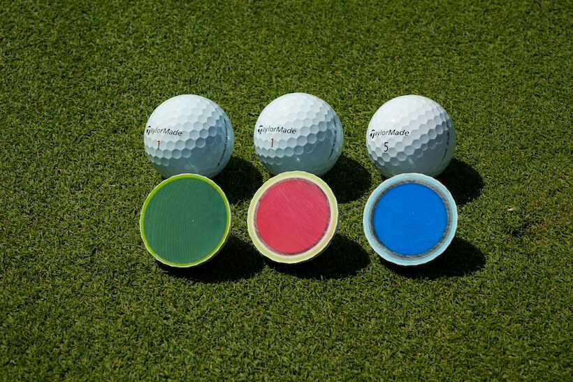 ピース数が多いゴルフボール