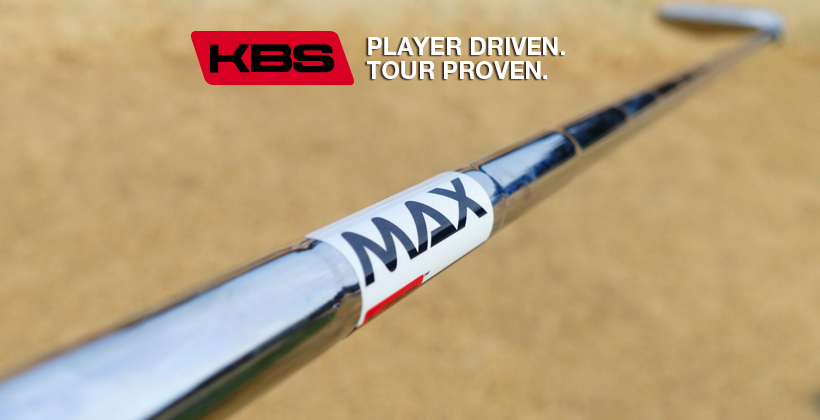 あのKBSからアベレージゴルファーでも使いこなせるシャフト『KBS MAX』が2月より発売!!｜ゴルフサプリ