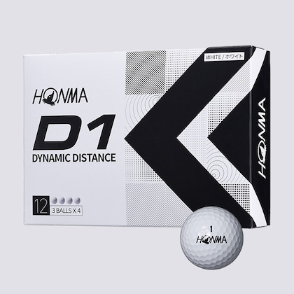 本間ゴルフ HONMA D1 ゴルフボール(2022)