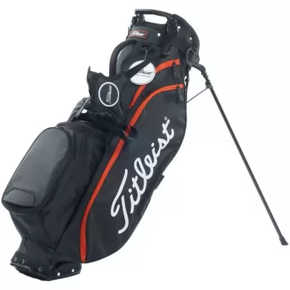 タイトリスト】人気ツアーモデル エナメルレッド 10型 ゴルフキャディ