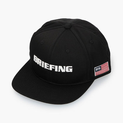 ブリーフィング メンズ ベーシック フラット バイザー キャップ