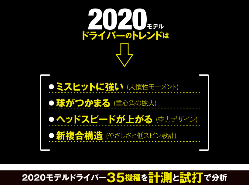 計測と試打で分析 モデルドライバーどれがいい 誰に合う ゴルフサプリ