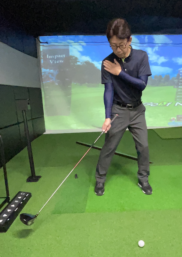 ゴルフ,チーピン,練習方法