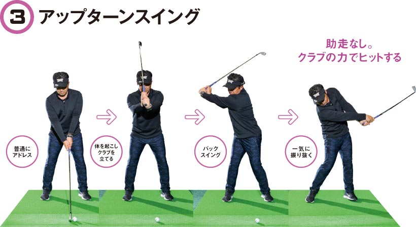 クラブは時計回り 右旋回しながら下りていく 三觜喜一が贈る 80台ゴルフを実現するスイングの作り方 2 2 ゴルフサプリ