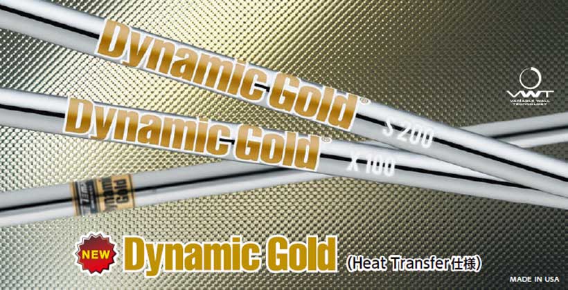 目を引くロゴデザイン！「Dynamic Gold（Heat Transfer仕様 ...
