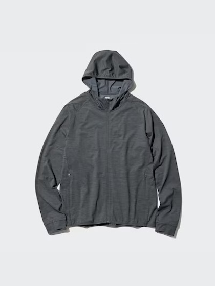 ユニクロ ウルトラストレッチドライEXフルジップパーカ