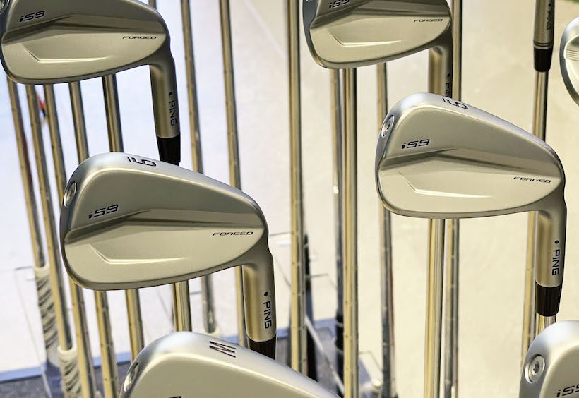 i59アイアンが並んでいる写真