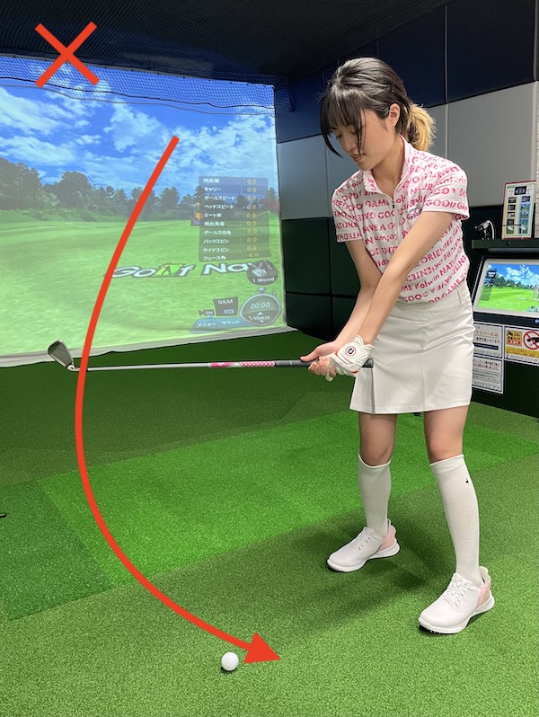 ゴルフ,スイング,ハンドファースト