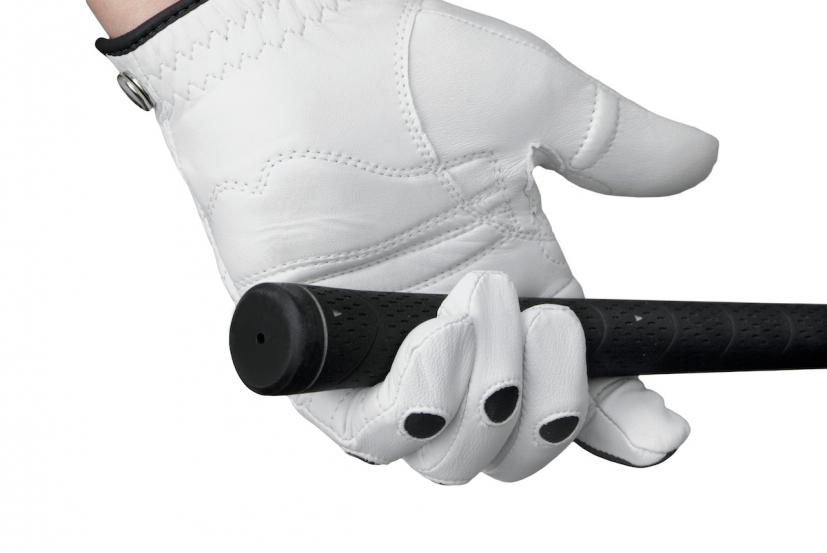 ゴルフグリップの左手の握り方