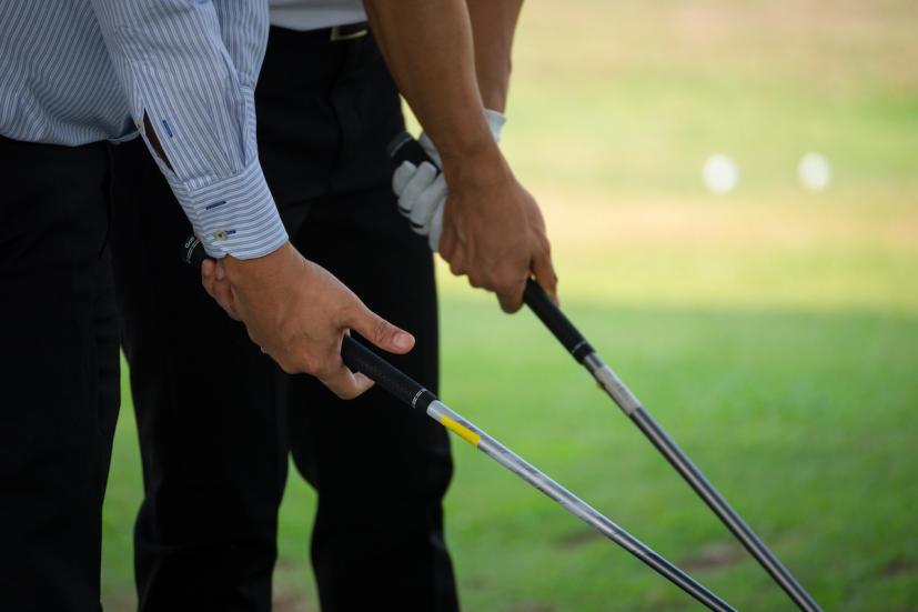 グリップを長く持つ・短く持つ握り方の違い