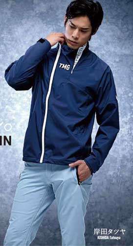 TaylorMade APPAREL2021 FALL&WINTER 岸田タツヤ着用モデル
