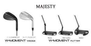 「MAJESTY W-MOMENT WEDGE & PUTTER」