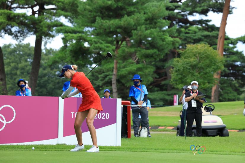 ネリー・コルダのドライバー連続写真【2020東京五輪・R4】（2021年）