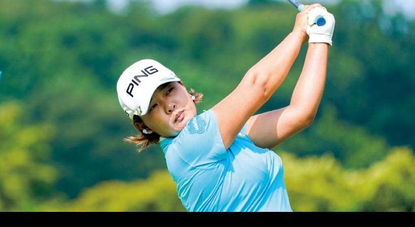 2021女子プロ連続写真|女子プロのパットテクニック