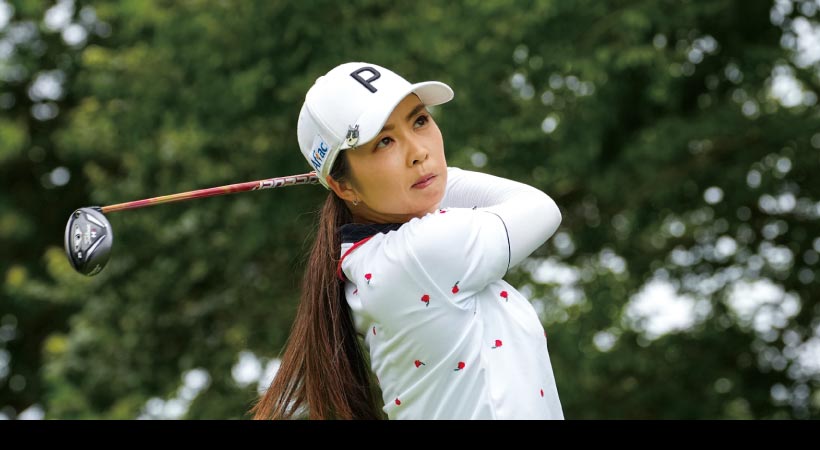 2021女子プロ連続写真|女子プロのパットテクニック