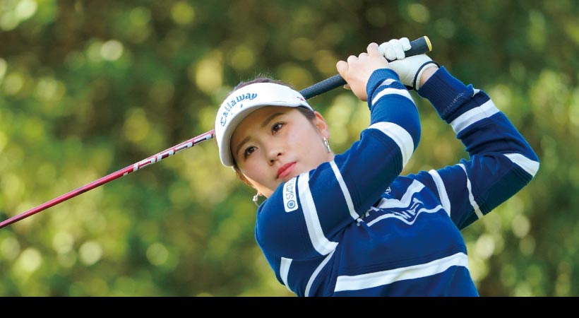 2021女子プロ連続写真|女子プロのパットテクニック