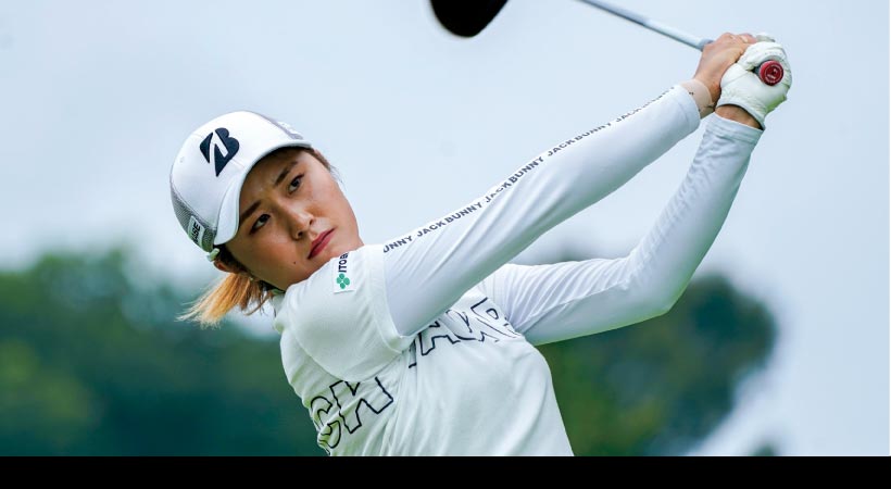 2021女子プロ連続写真|女子プロのパットテクニック