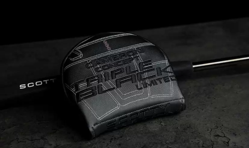 マットなツアーブラック仕上げ｜スコッティ・キャメロン「PHANTOM X 9.5 TRIPLE BLACKパター」数量限定で登場