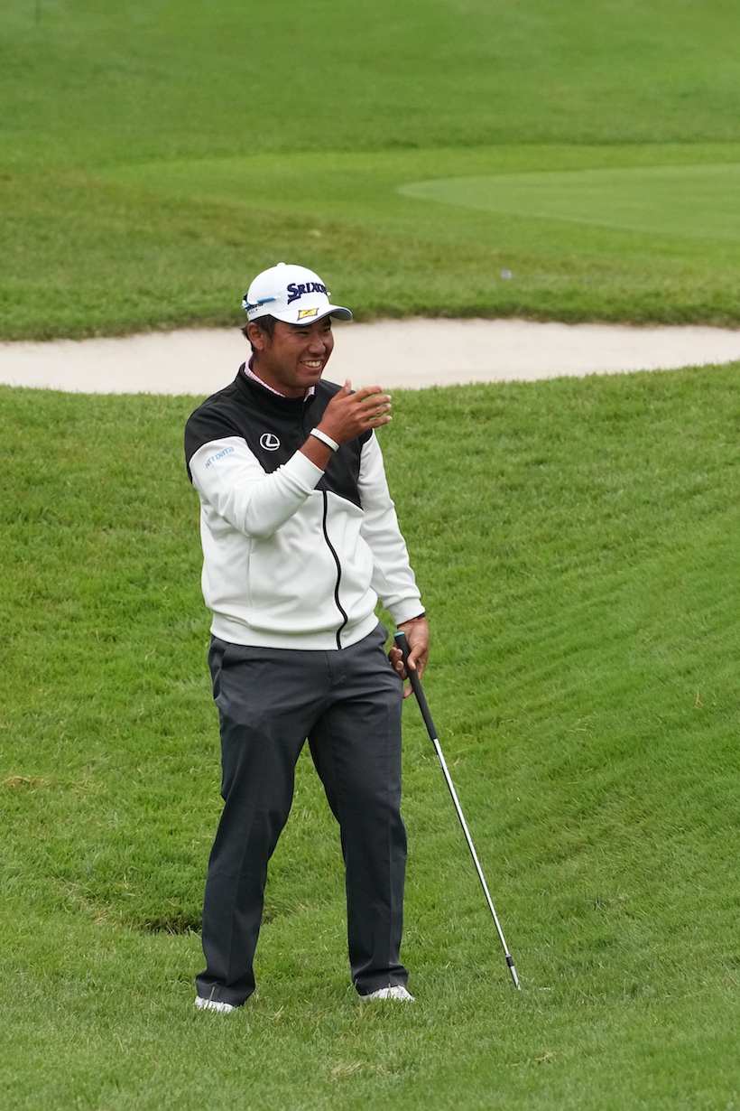 2021マスターズ覇者、松山英樹が練習ラウンド｜ZOZOチャンピオンシップ