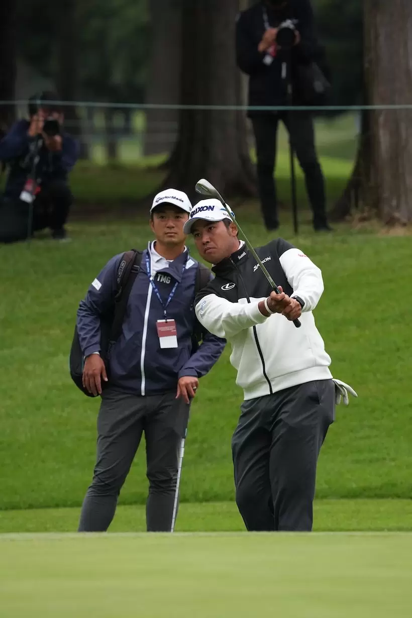 2021マスターズ覇者、松山英樹が練習ラウンド｜ZOZOチャンピオンシップ