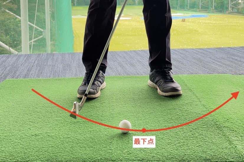 ゴルフ,スイング,ダウンブロー