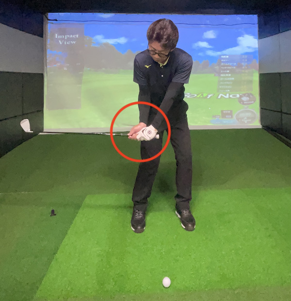 ゴルフ,ダウンブロー,スイング