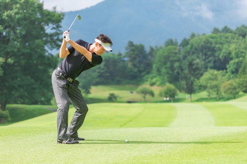 ゴルフ,ダウンブロー