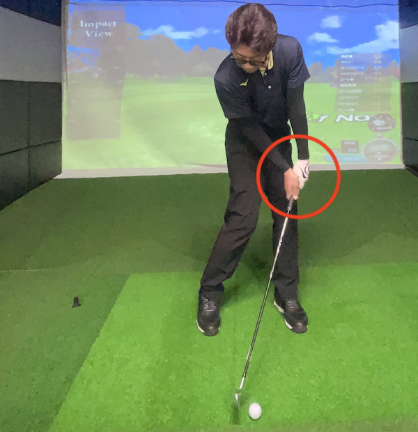 ゴルフ,ダウンブロー,スイング