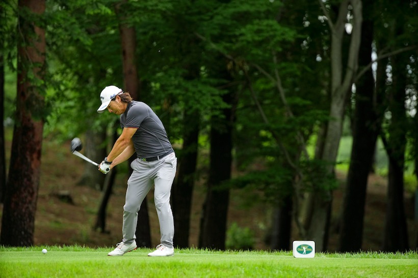 石川遼のドライバー ダウンスイング②