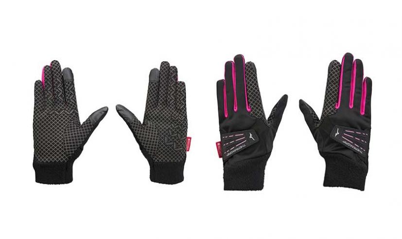 ブレスサーモで手元も暖かく｜ミズノ　ブレスサーモ手袋「サーマグリップ」発売中