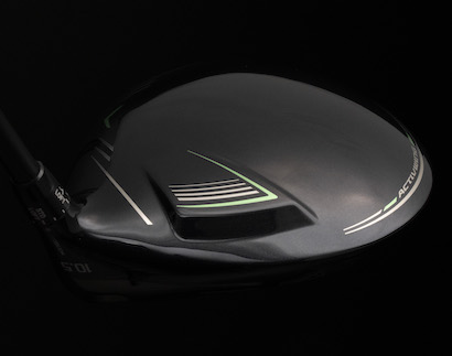 クラウンヒール側の突起「アクティブウイング」が トゥダウンを抑制しミート率と初速アップを実現。