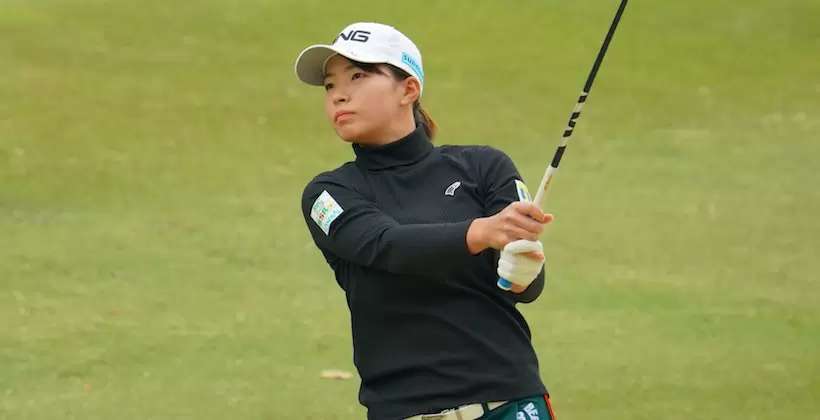 【新品】FootJoy 渋野日向子アメリカ予選会 ゴルフウェア 難しい方”で3アンダー以下は5人だけ 渋野日向子「いいスタート」で4年