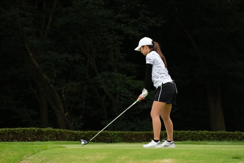 菊地絵理香のドライバースイング連続写真【2021年アース・モンダミンカップ・R4】