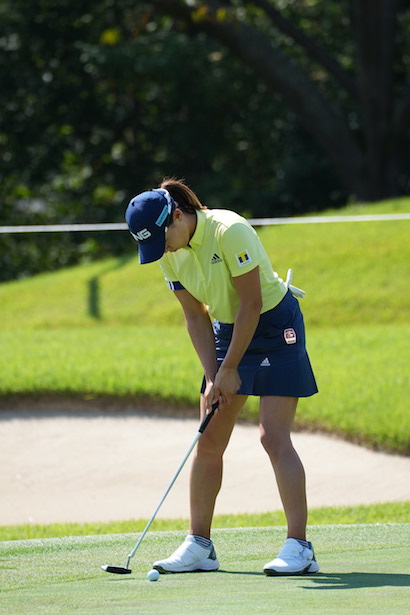 渋野日向子　パッティング｜ダウンスイング②