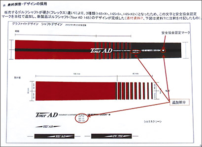 TOUR AD（グラファイト デザイン）｜OEMから自社ブランドへ転機を支えた職人技による高品質シャフト｜ゴルフサプリ