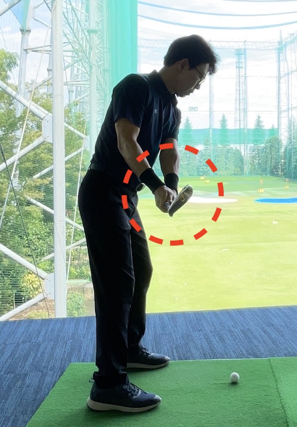 ゴルフ,バックスイング