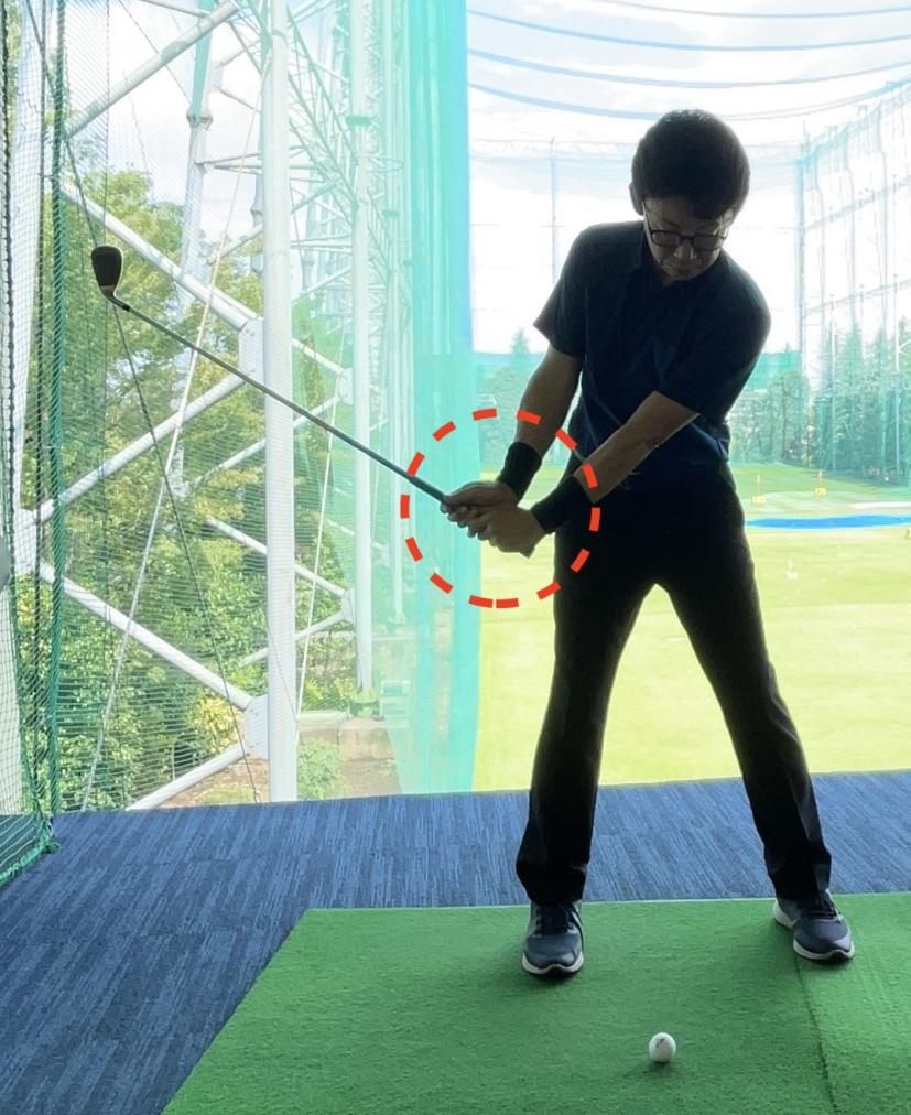 ゴルフ,バックスイング