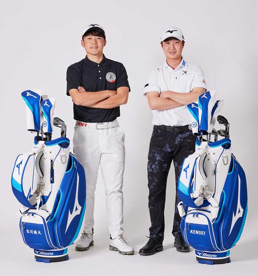 注目の若手男子プロゴルファー 古川雄大・平田憲聖がミズノブランドアンバサダー契約を締結