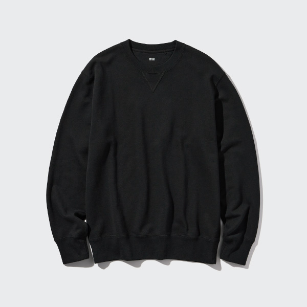 スウェットシャツ BLACK,ユニクロ