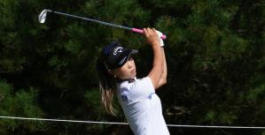 上田桃子　アイアンスイング｜フィニッシュ