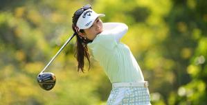 西村優菜のドライバースイング（後方）連続写真【2022年ダイキンオーキッドレディスゴルフトーナメント】